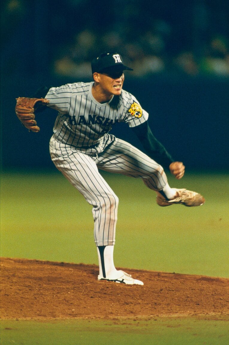 現役時代の仲田（1991年） ©Koji Asakura