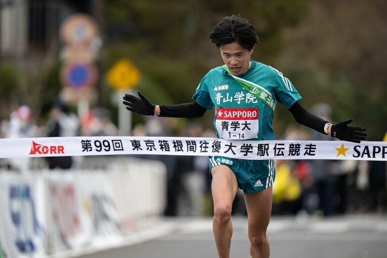 当日エントリー変更で5区山登りに抜擢された脇田　©Nanae Suzuki