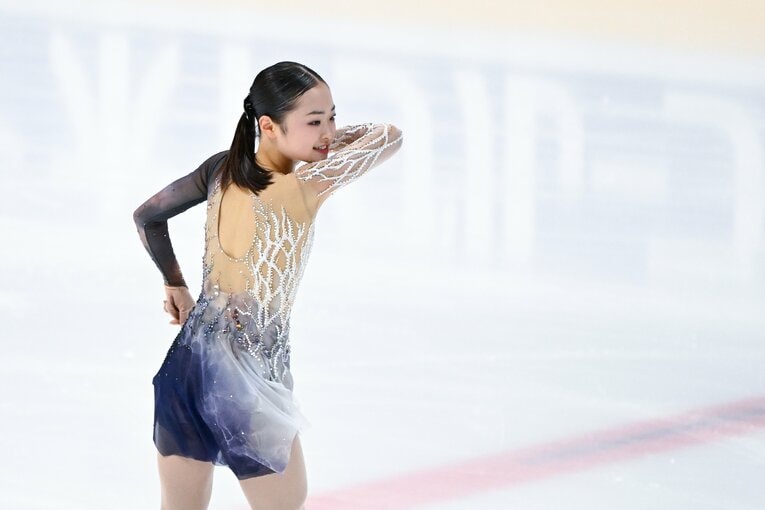 木下グループ杯、島田麻央のSP演技　©️Asami Enomoto