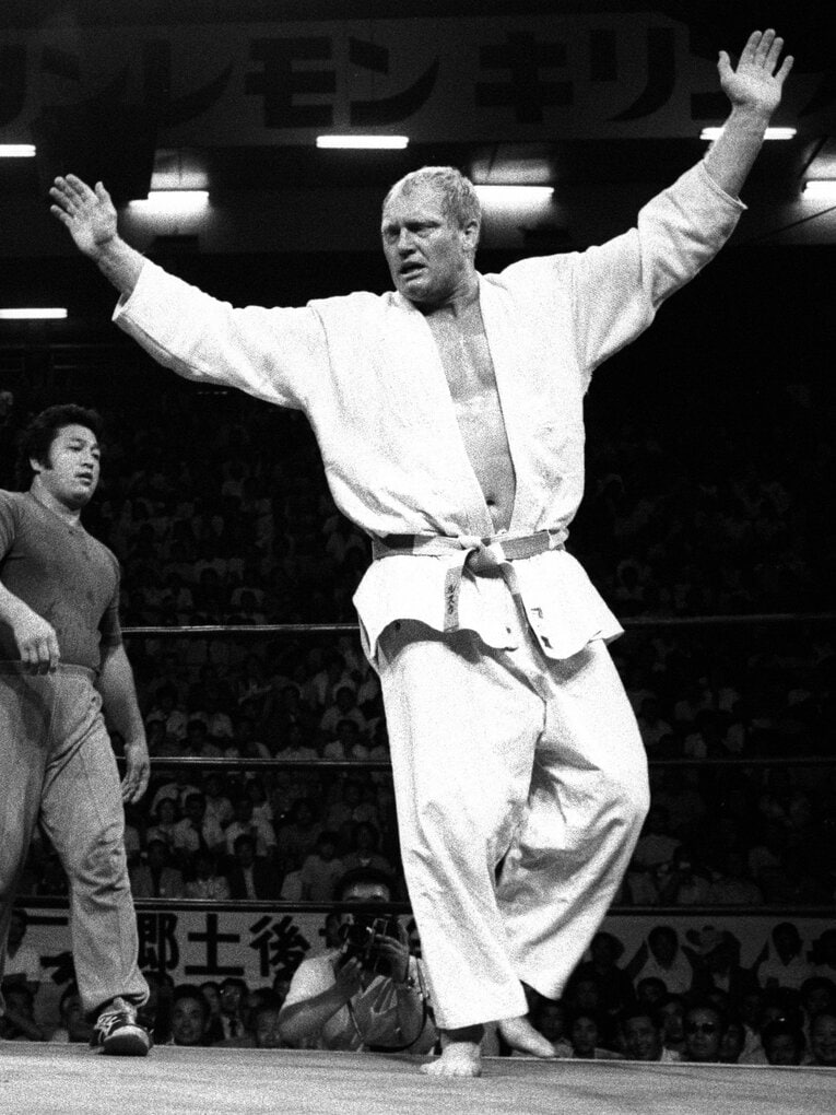 ミュンヘン五輪で重量級と無差別級、ふたつの金メダルを獲得したウィレム・ルスカ（オランダ） ©Essei Hara