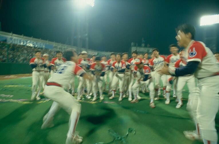 89年の優勝　©Sports Graphic Number