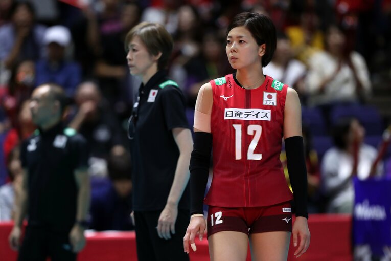 現役引退を決意した佐藤美弥　©︎Jun Tsukida/AFLO SPORT