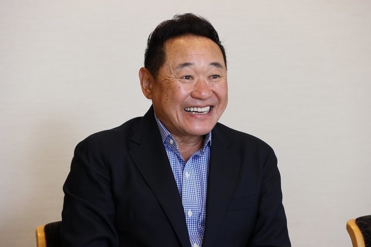 松木安太郎さん。1995年からサッカーのテレビ解説に携わってきた　©Shigeki Yamamoto