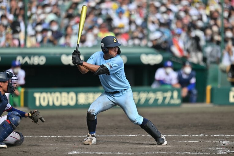 打者としても評価が高い近江・山田　©Hideki Sugiyama