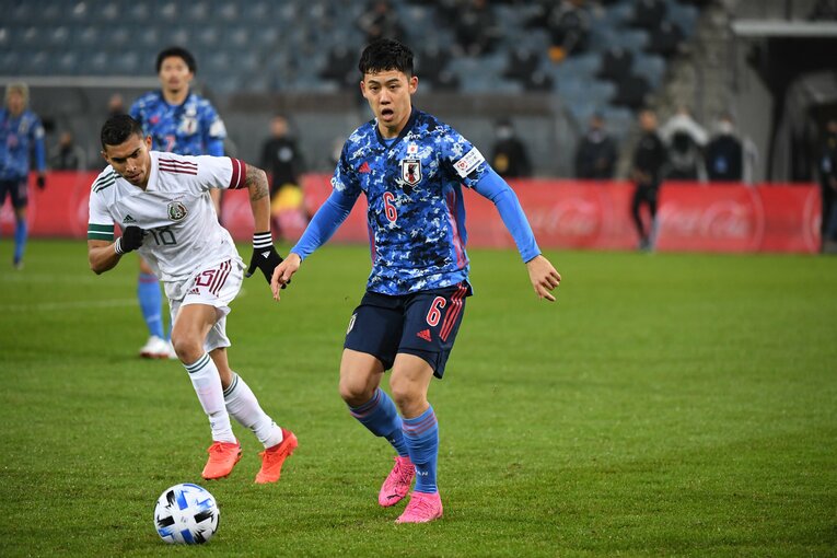 2020年メキシコ戦　©︎JFA