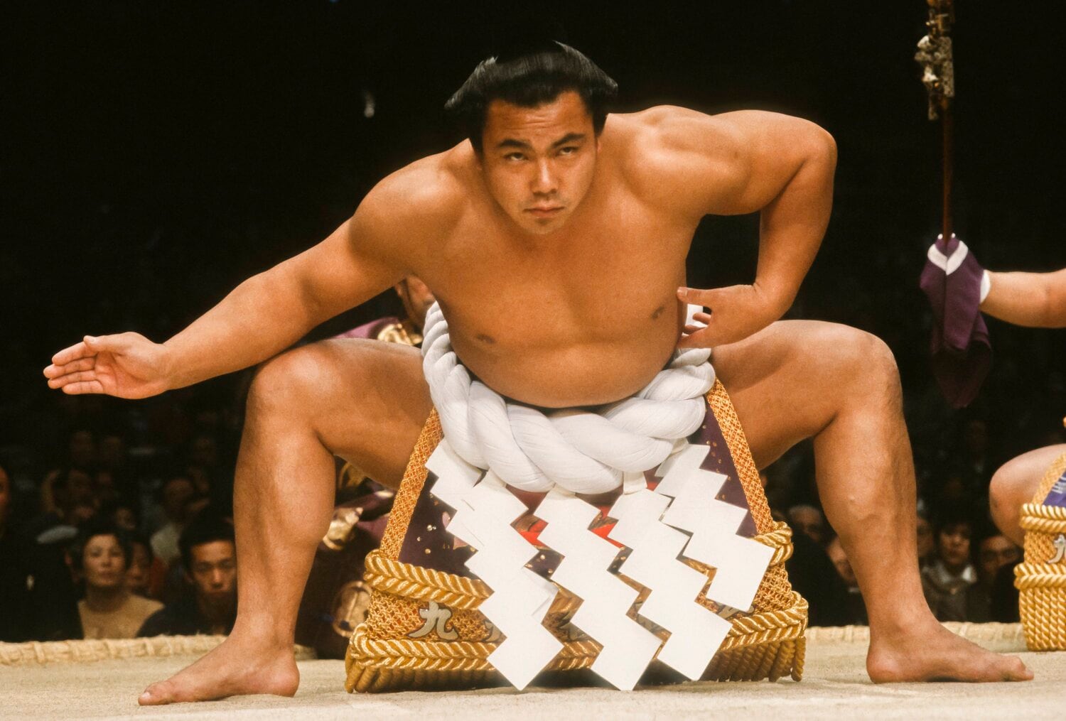 横綱・千代の富士（写真は1983年の九州場所）　©Getty Images