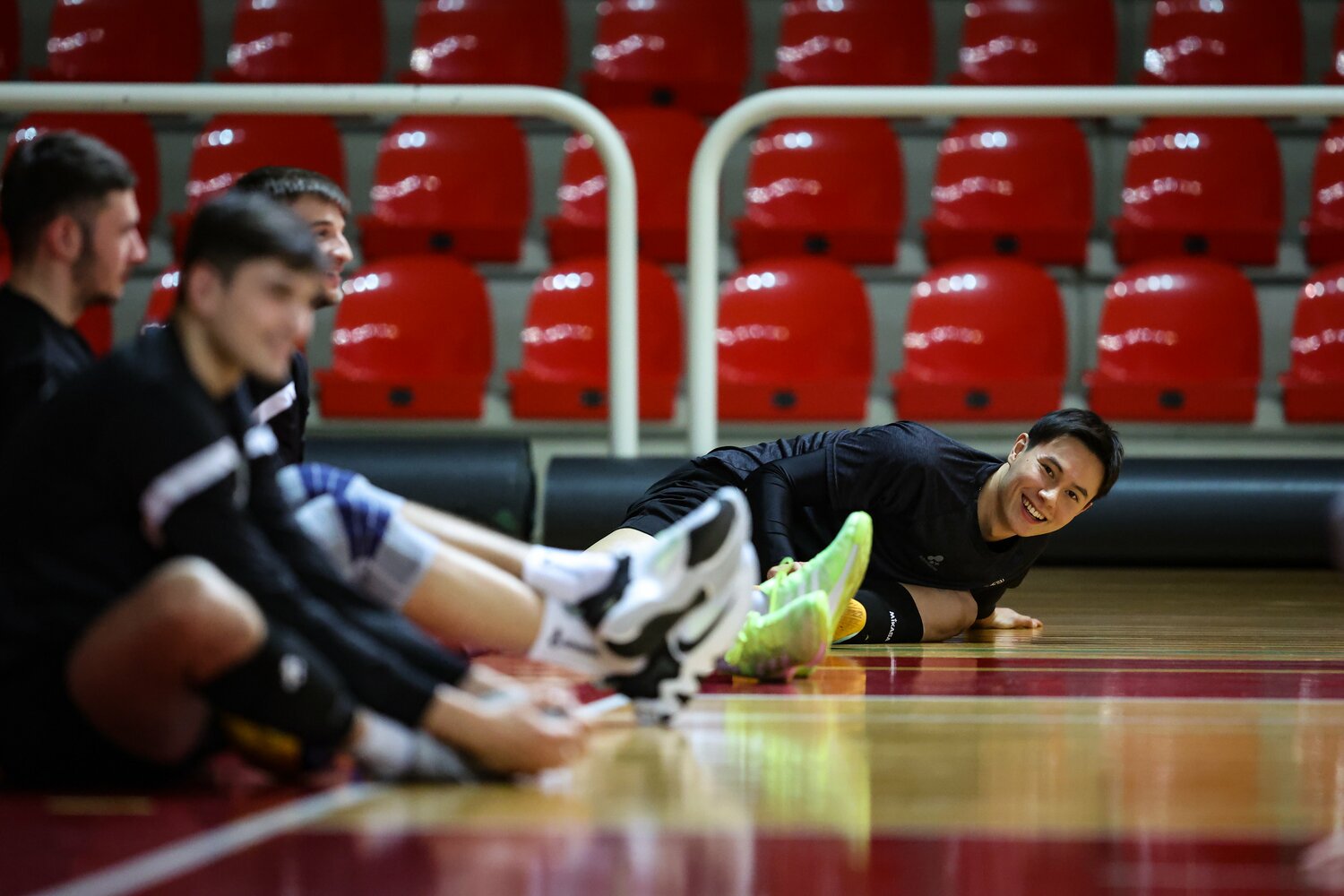 2023年2月、パドヴァの練習風景　©︎Takahisa Hirano