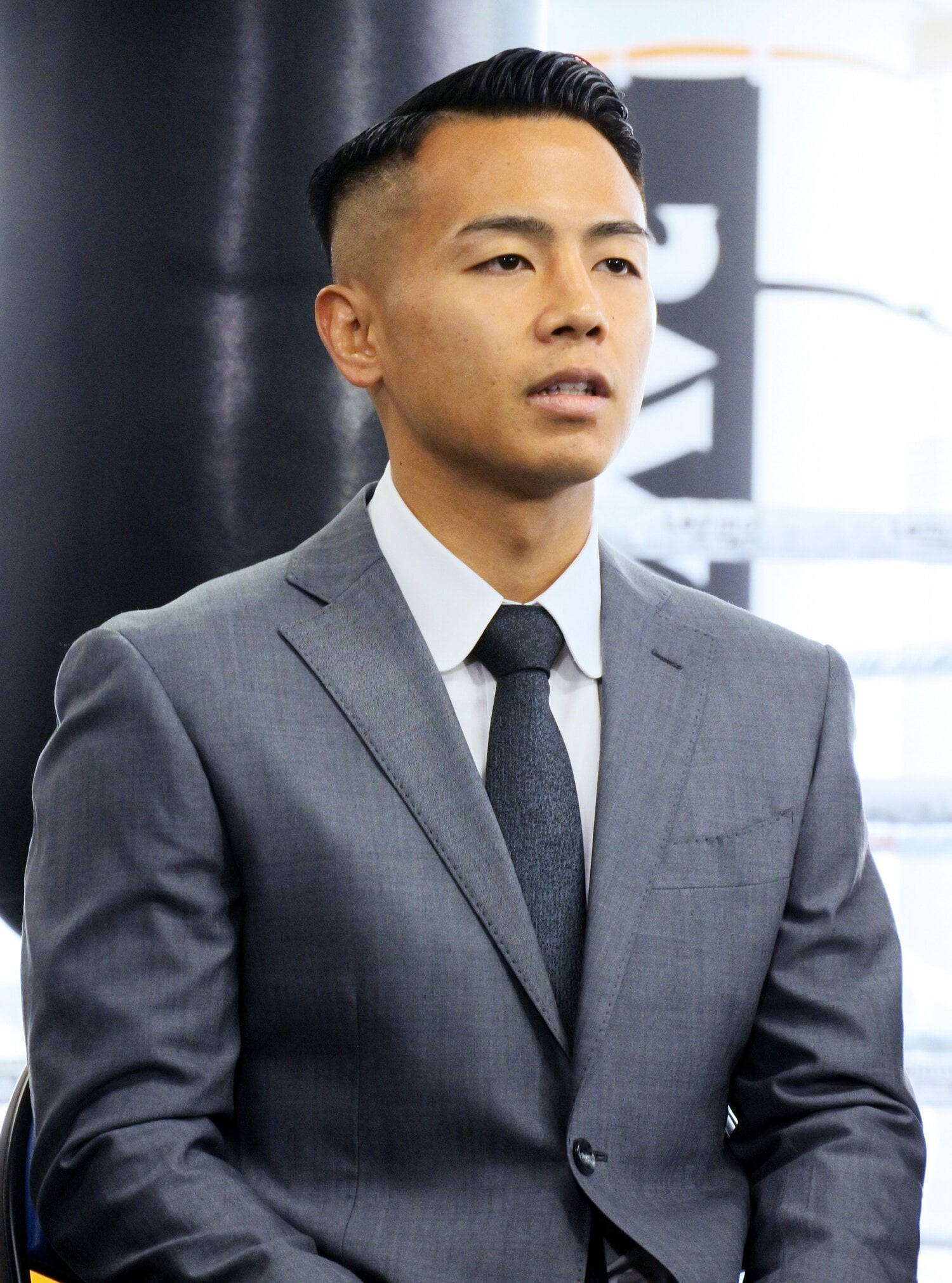 2024年5月6日、WBO世界バンタム級王者ジェイソン・モロニーに挑む武居由樹（27歳）©︎JIJI PRESS