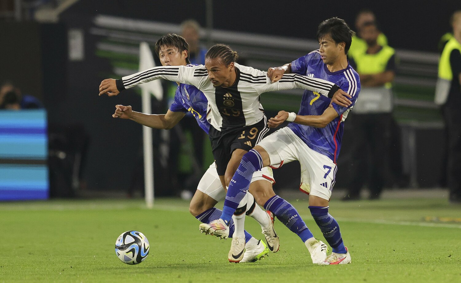 23年9月のドイツvs日本　©DPF/JIJI PRESS