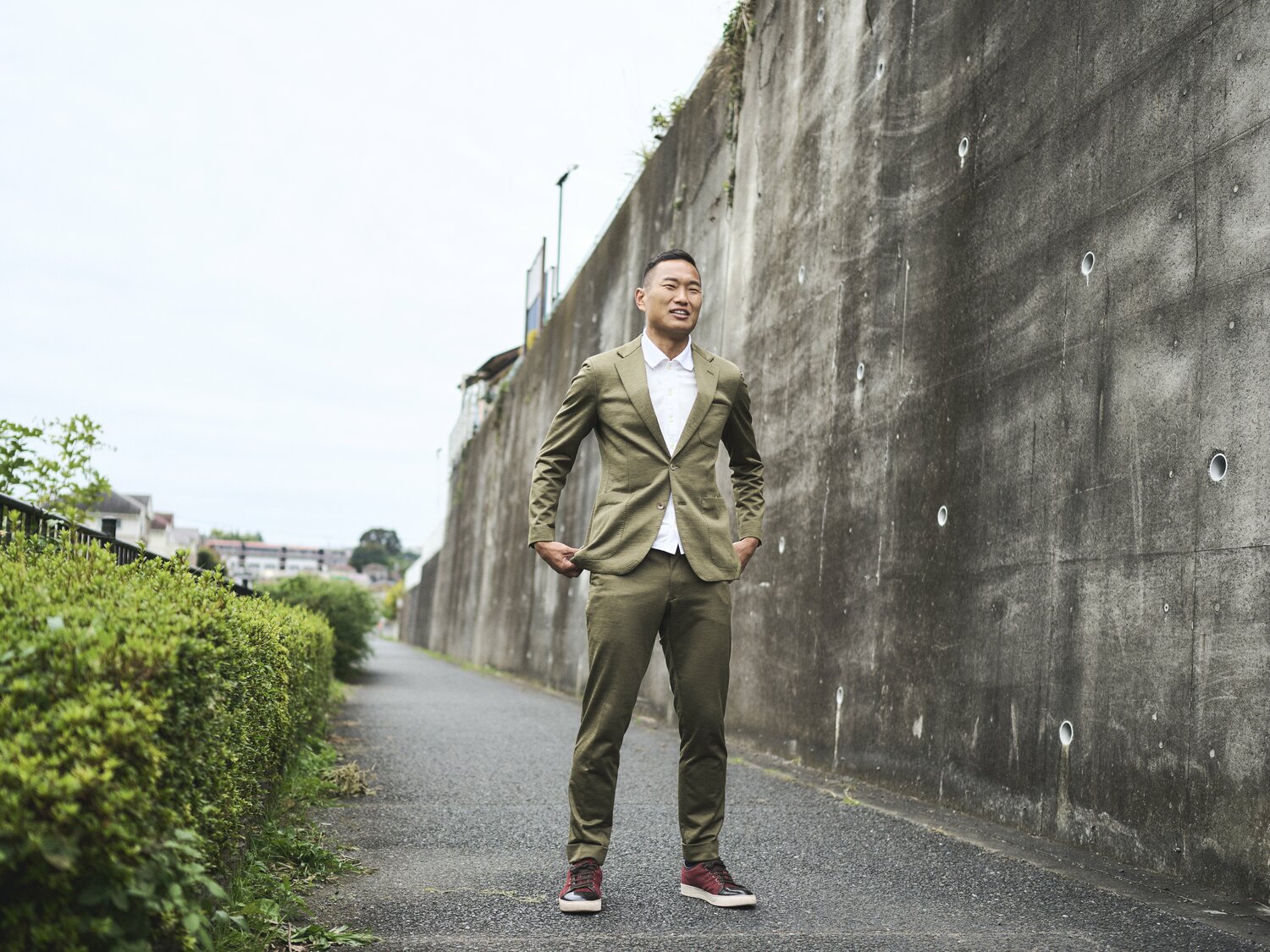 引退発表の数日後、取材に応じた　©Yuki Suenaga