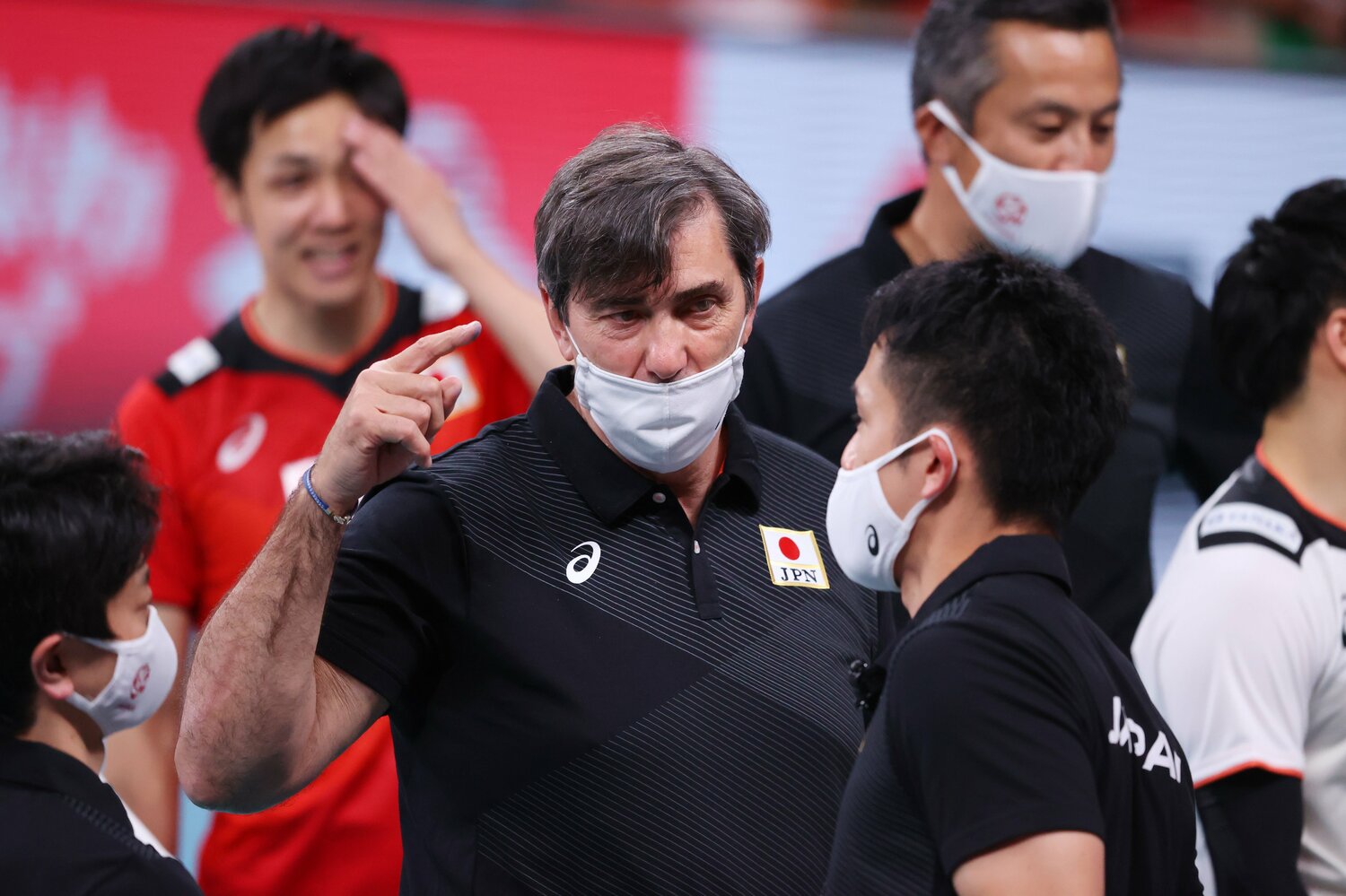 日本代表コーチ、フィリップ・ブラン ©︎YUTAKA/AFLO SPORT