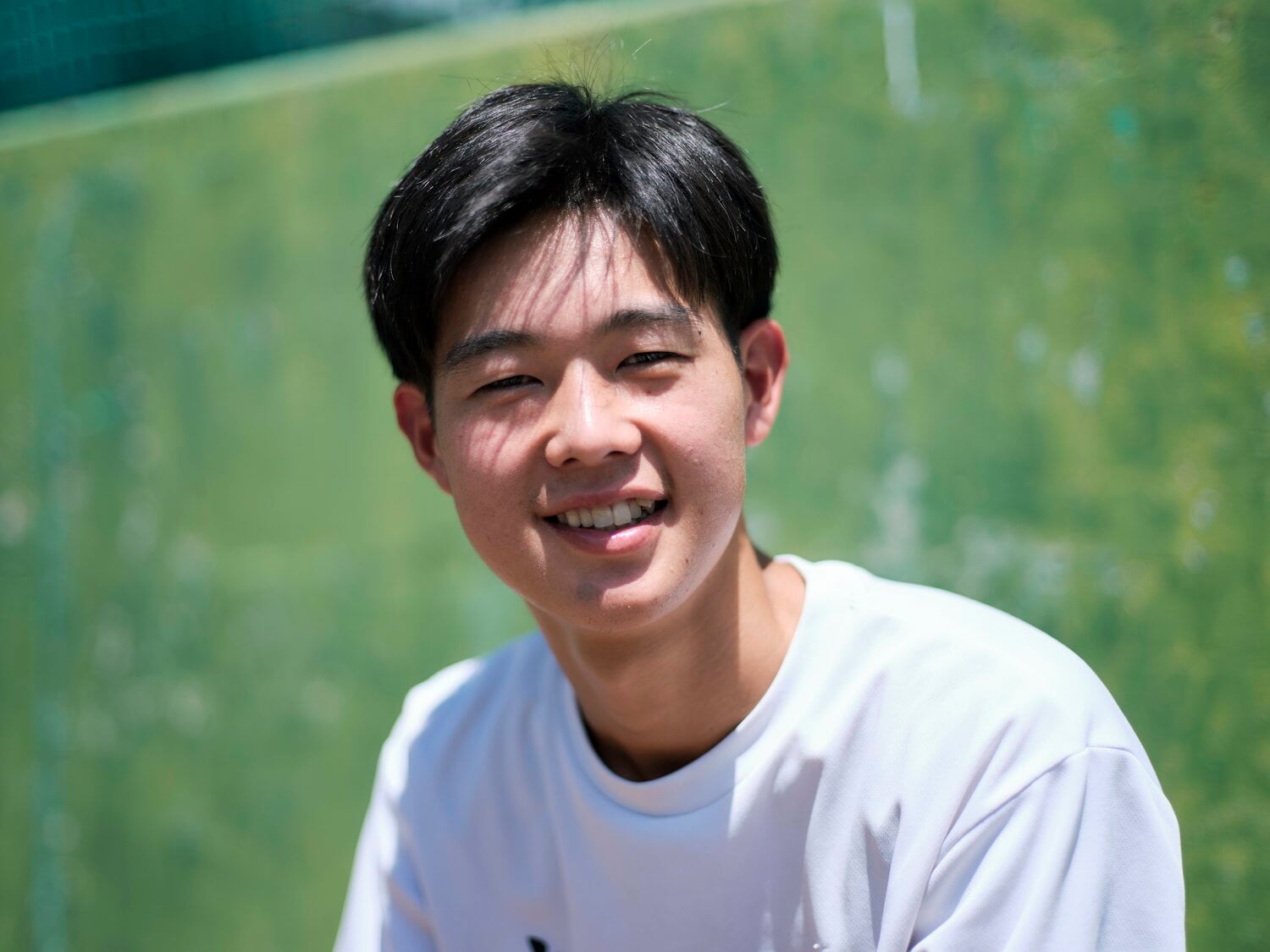 群馬大会で好投したエースの黒田　©Yuki Suenaga