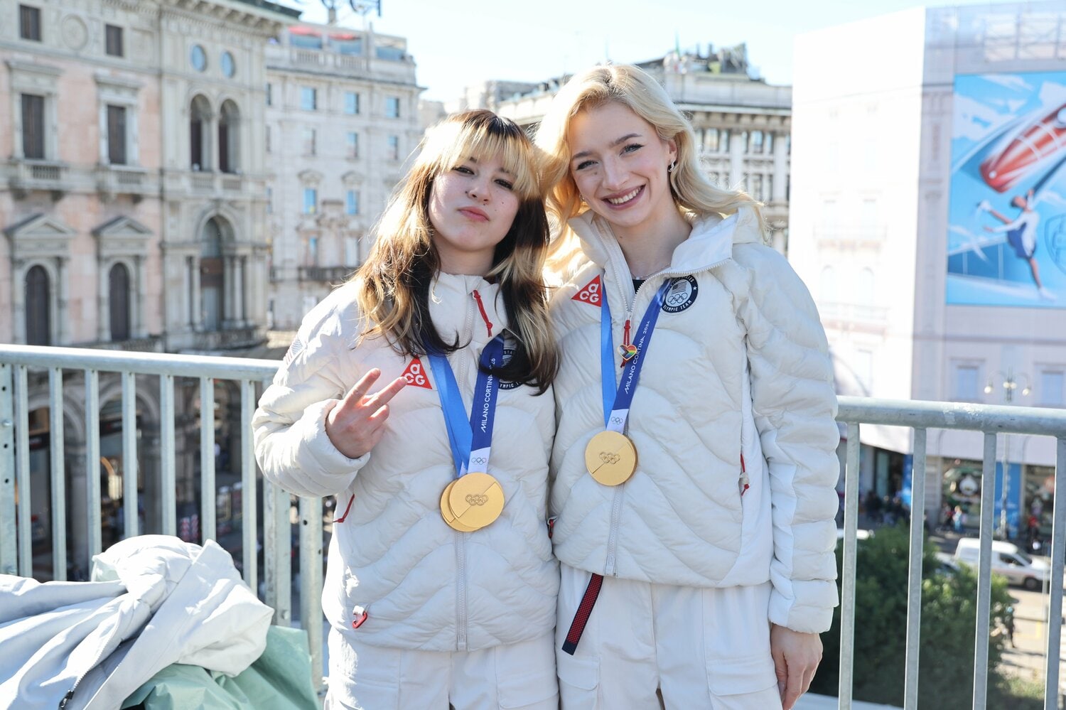 五輪を終え、女子シングルで金メダルを獲得したアリサ・リュウ(米国)と ©Getty Images