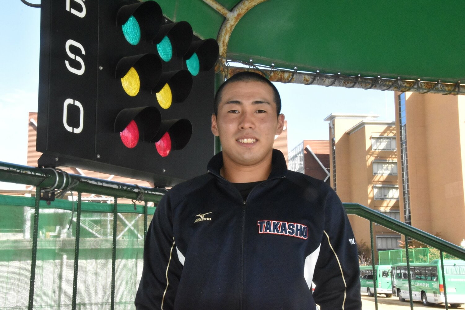 「飛ばし方は右も左も変わらないですから」 ©Takahiro Kikuchi