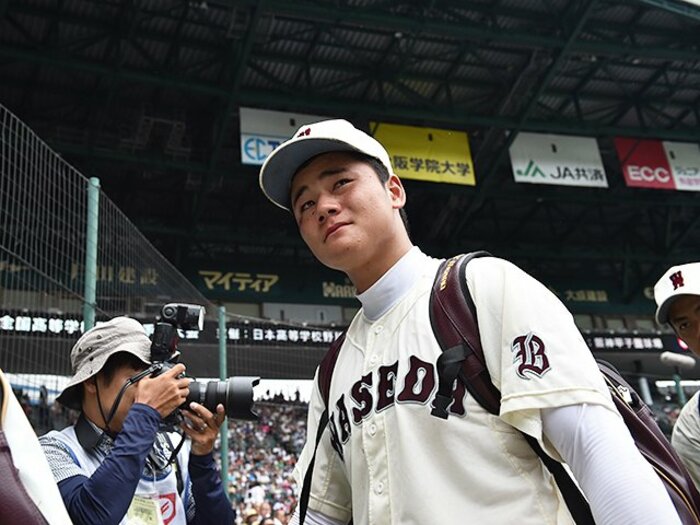 「抑えられたら必ずそのボールを狙う」清宮幸太郎が甲子園にした“忘れ物”。<Number Web> photograph by Hideki Sugiyama