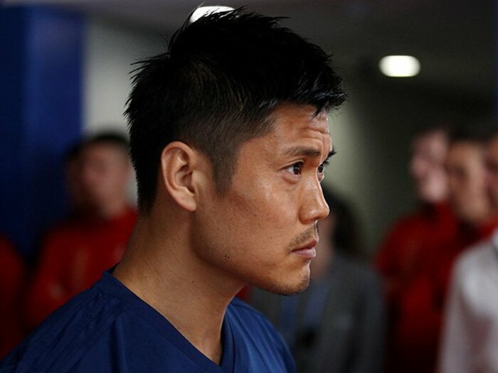 川島永嗣は移籍決定前も泰然自若。藤田俊哉と語り合った日本人GK論。＜Number Web＞ photograph by Getty Images