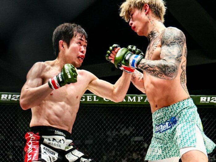 弥益ドミネーター聡志「もういいじゃないですか、試合前の話は」RIZINで平本蓮に敗れた“サラリーマン格闘家”は、なぜ感動を呼んだのか？＜Number Web＞ photograph by RIZIN FF Susumu Nagao