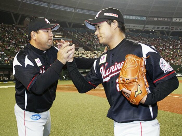 上原浩治の20勝には届かずとも。ロッテ酒居知史“閉幕一軍”の充実。＜Number Web＞ photograph by Kyodo News