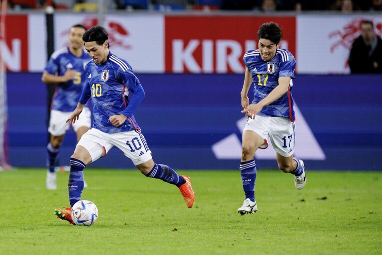 2022年エクアドル戦　©︎Kiichi Matsumoto