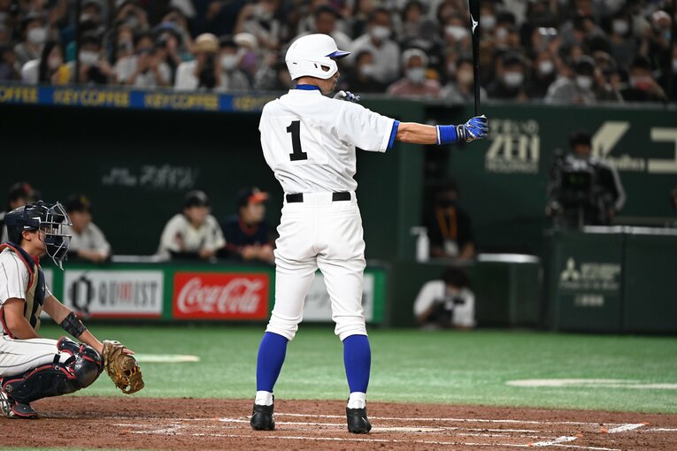 打席に立つイチロー　©Naoya Sanuki