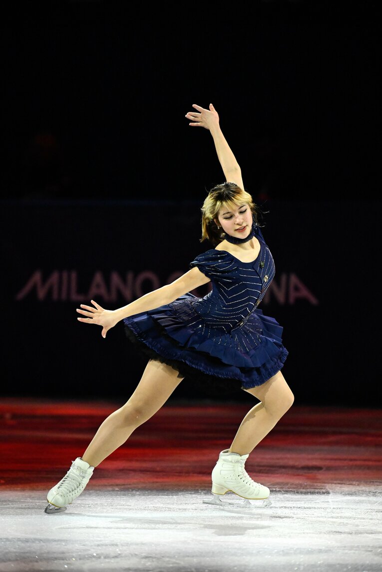 ミラノ五輪エキシビジョン【スワイプするとそのほかの写真もご覧になれます】　©Asami Enomoto／JMPA