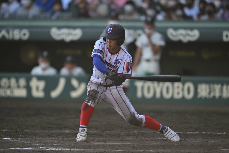 西谷監督「（下関国際は）三振しない、アウトにならないバッティングをしてくる…」。松本竜之介もつづく　©Hideki Sugiyama