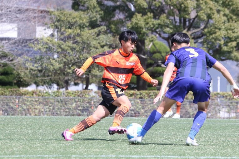 高川学園高校（中国高校サッカー新人大会）©︎Takahito Ando