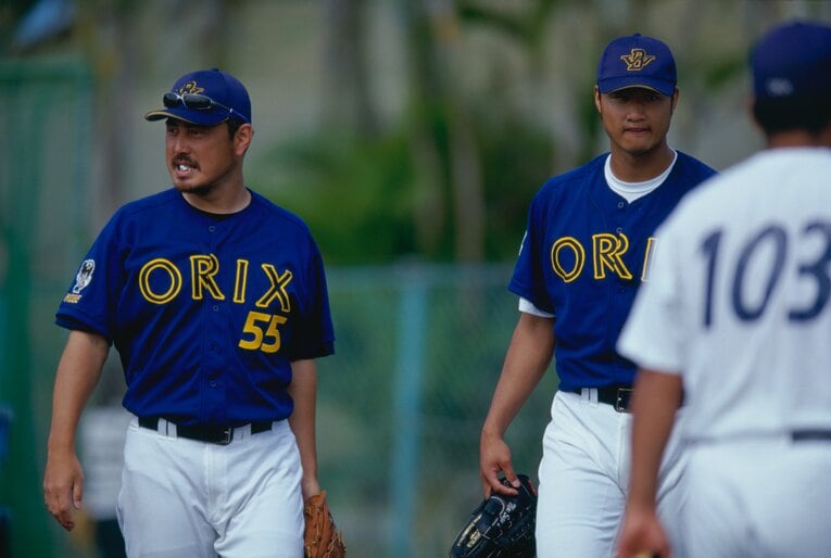 オリックス時代（2003年）©︎Takuya Sugiyama