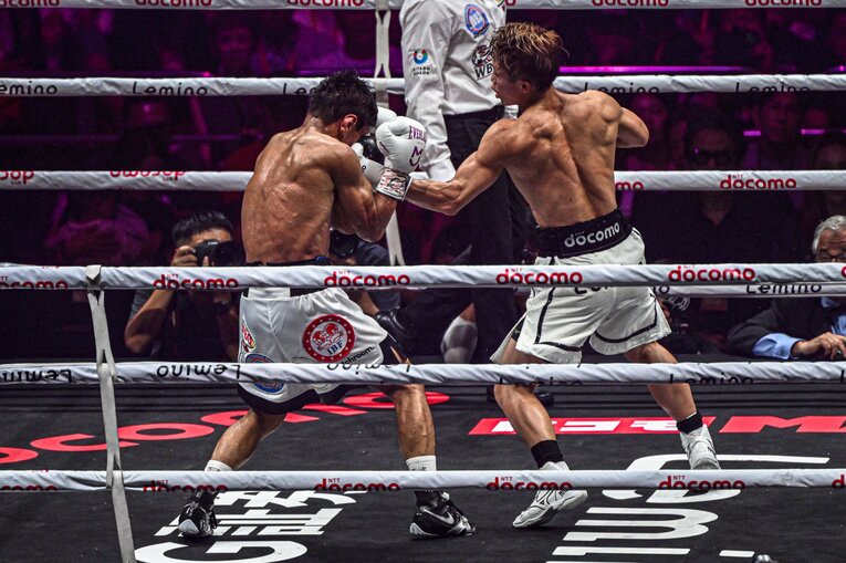 井上尚弥vs.ムロジョン・アフマダリエフ。9月14日、IGアリーナ　©Takuya Sugiyama