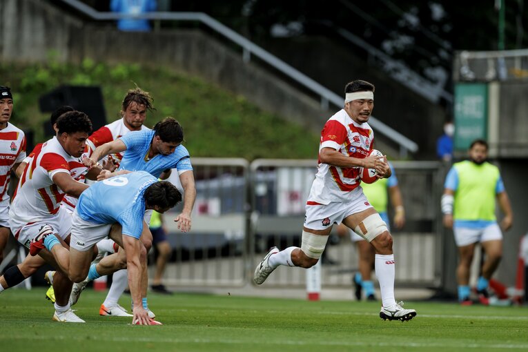 2022年6月18日ウルグアイ戦（秩父宮）©︎Kiichi Matsumoto