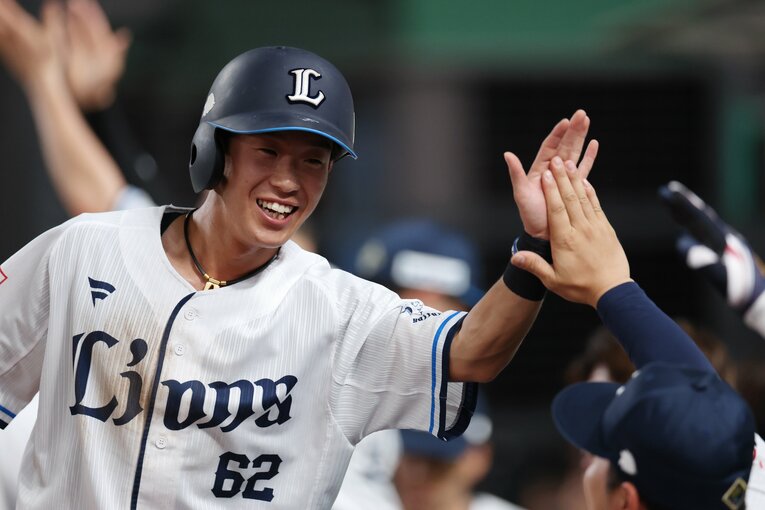 今季レギュラーに定着した滝澤　©JIJI PRESS