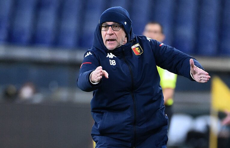 ジェノアを立て直したバッラルディーニ監督。現在は13位まで浮上した（25節終了時点）©Getty Images