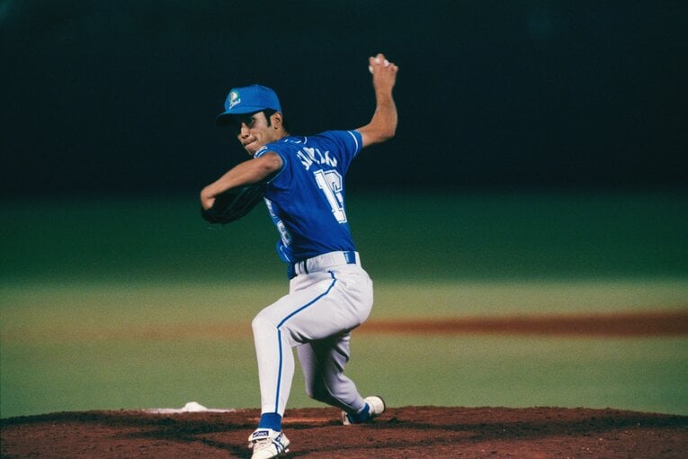 女性ファンに大人気だった潮崎　©BUNGEISHUNJU