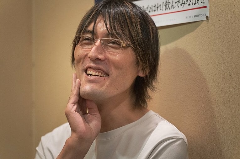 現在はバラエティでも人気のジャイアント白田。“食べられないキャラ”はいかに誕生したのか？ ／ photograph by Shiro Miyake