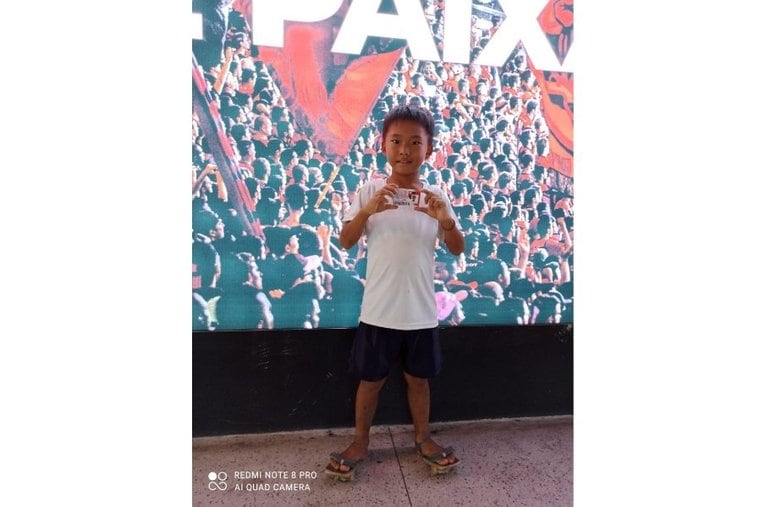 清竹君の足元を見てみると……©Hiroaki Sawada