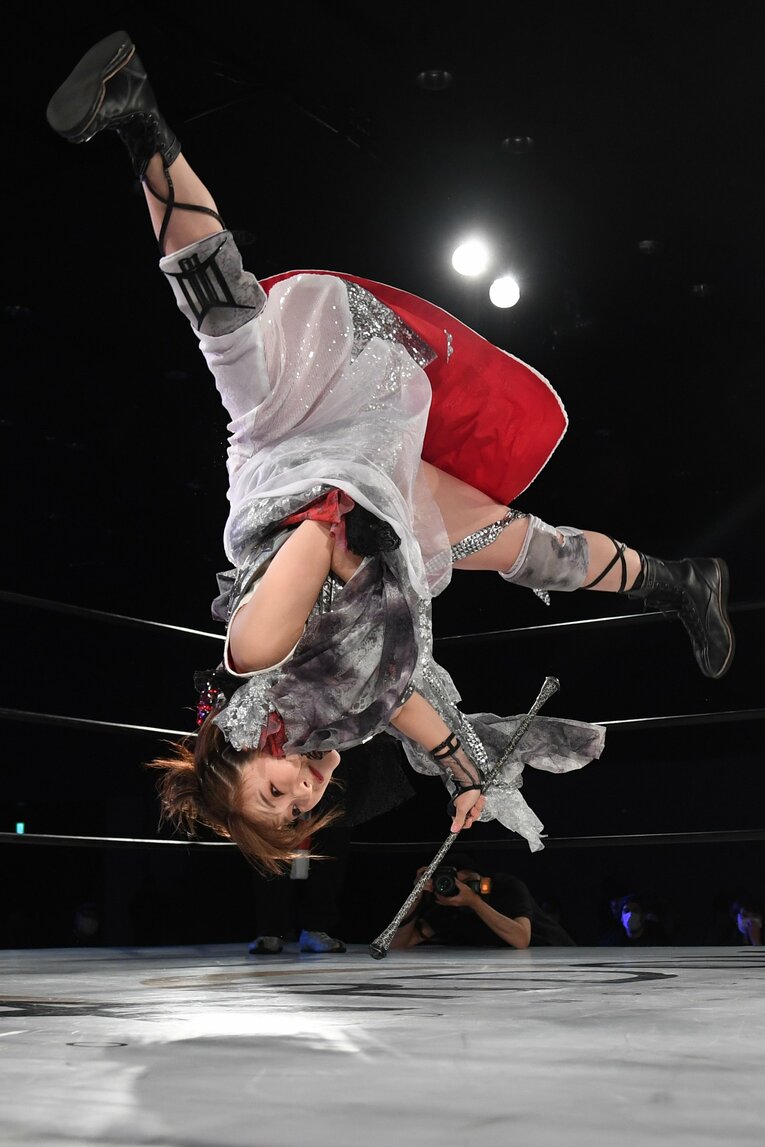 リング上で躍動する“妖精”なつぽい