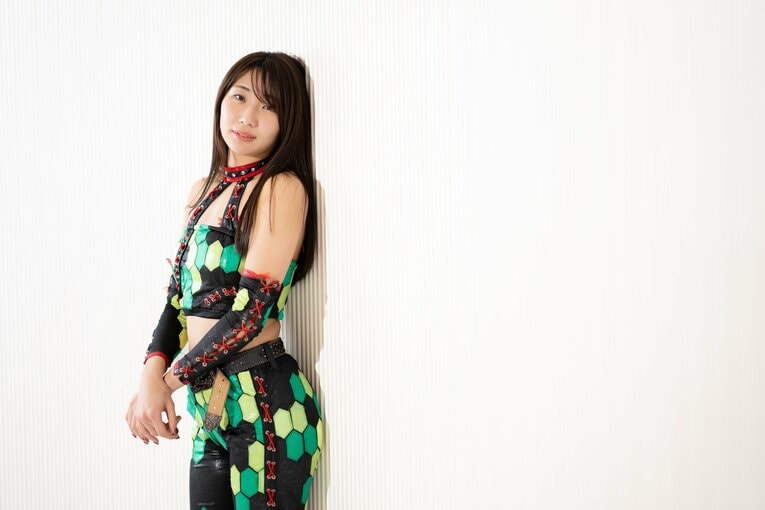 マリーゴールドのプロレスラー・勇気みなみ　©Shiro Miyake