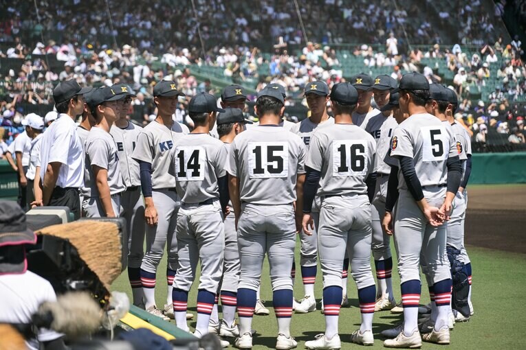 監督が一方的に話すのではなく、選手だけの話し合いもさせている　©Nanae Suzuki