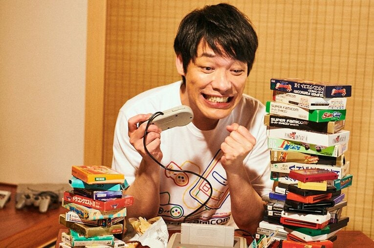 ゲームとともにいかに生きてきたのかを綴った単行本『ぼくをつくった50のゲームたち』を上梓した麒麟・川島明氏。 ／ photograph by Ichisei Hiramatsu