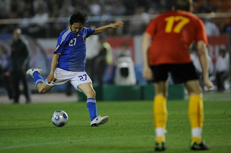 2009年　ベルギー戦 ／ photograph by Naoya Sanuki