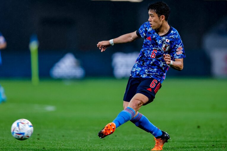 遠藤航は今やチームの大黒柱だ　©Kiichi Matsumoto/JMPA