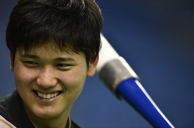 2014年、20歳だった頃の大谷翔平 ／ photograph by Hideki Sugiyama