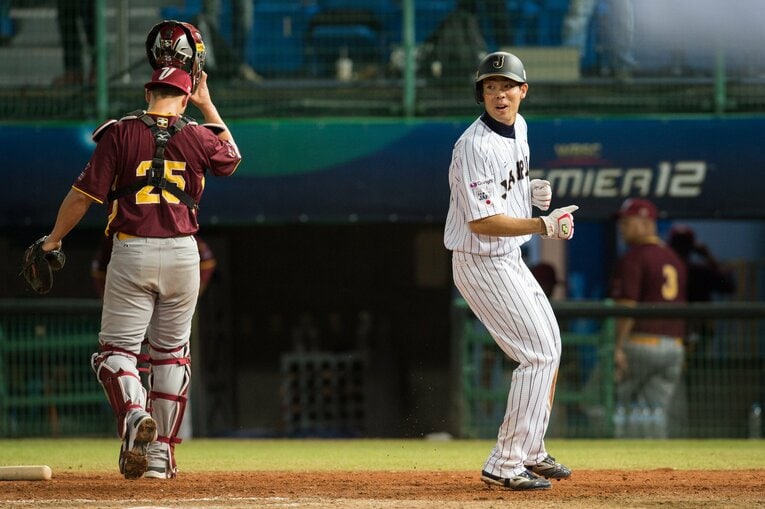 秋山翔吾（2015年プレミア12）©︎Nanae Suzuki