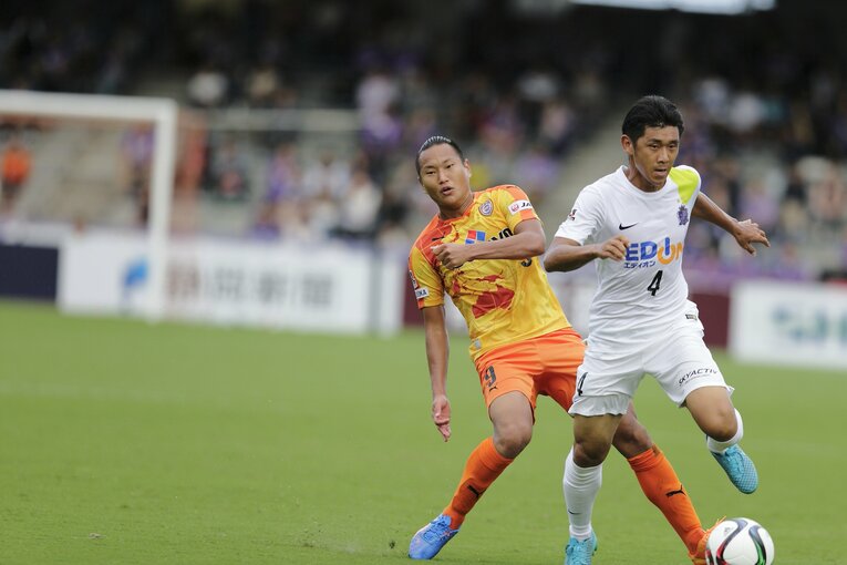 2015年、エスパルス時代　©Kiichi Matsumoto