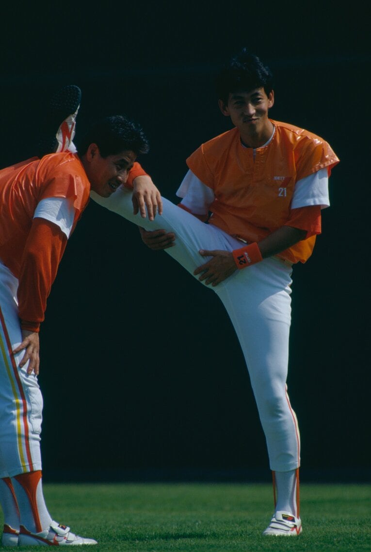 細身の体で毎年200イニング以上を投げていた時代　©Makoto Kemmisaki