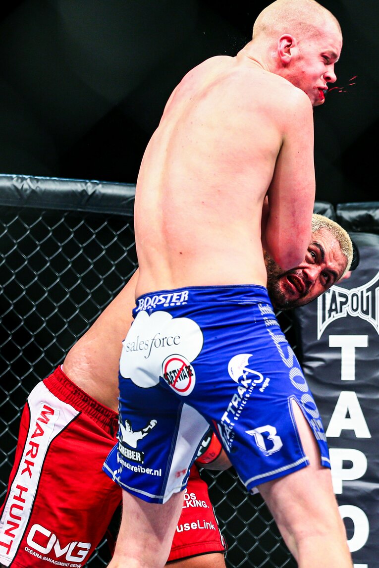 マーク・ハントvs.ステファン・ストルーフェ　©Susumu Nagao