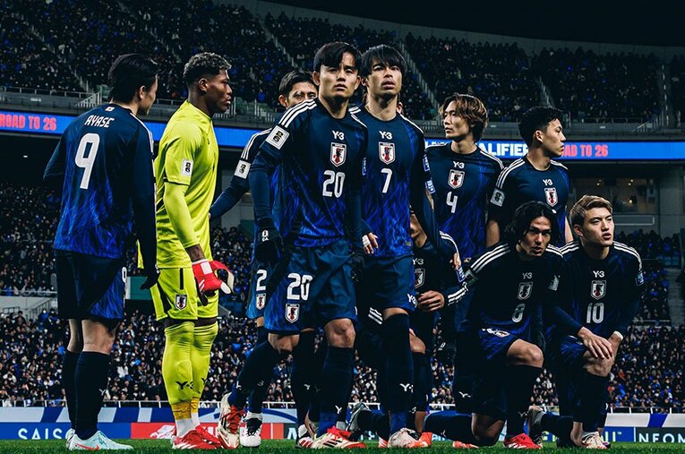 8大会連続W杯を決めたサッカー日本代表。昨夏にフランス・フットボール誌が「日本サッカー特集」を組んだが、非常に好評だったという　©Kiichi Matsumoto