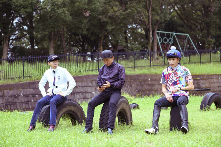 2020年に行われた横山親子の鼎談　©Takuya Sugiyama