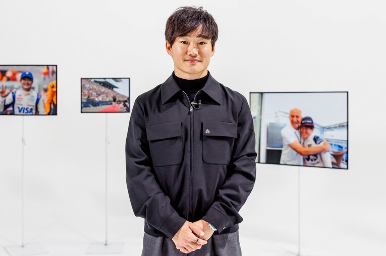 日本人史上最年少の20歳でF1デビューを果たした角田裕毅がをNumberTVで自らの「挫折地点」を明かした ／ photograph by Kiichi Matsumoto