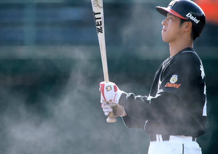 若手時代の松中信彦（1998年）©︎Koji Asakura